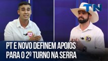 PT e Novo definem apoios para o 2º turno na Serra | Direto da Redação