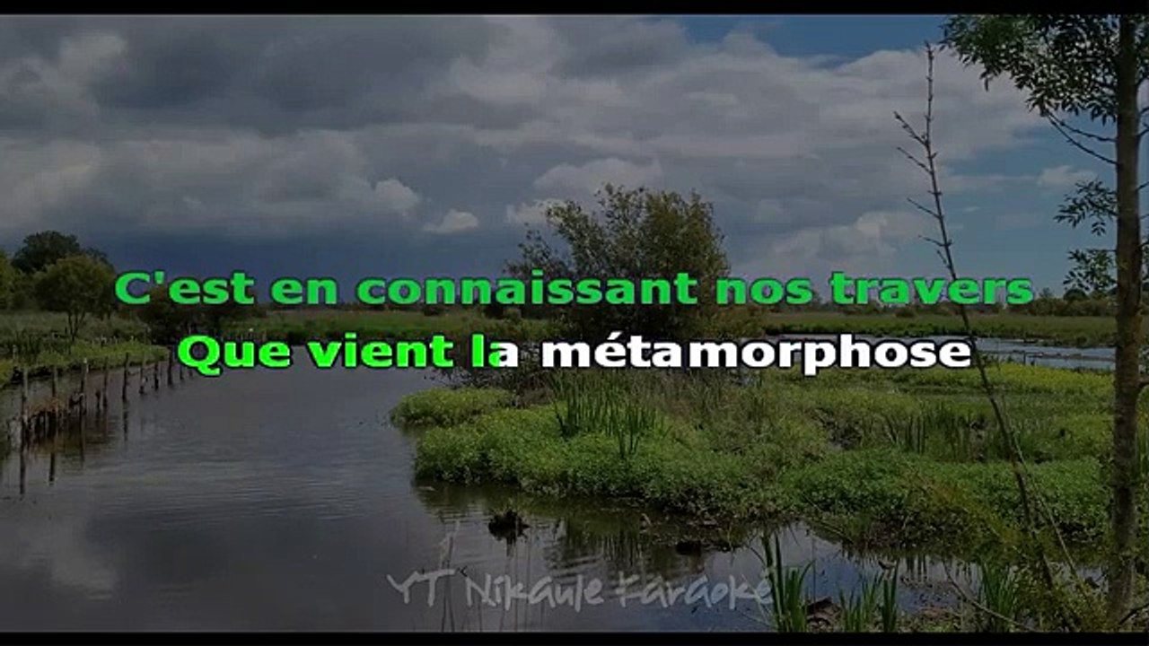 KARAOKE Zaho de Sagazan - Ô travers