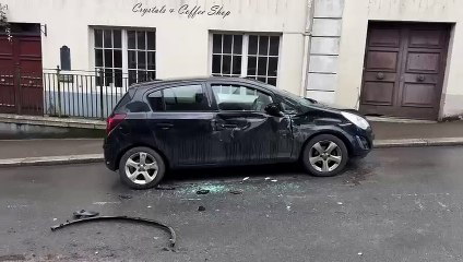 The scene of the incident on the A39 in Camelford (Credit: Adrian Jasper)