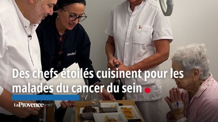 Des chefs étoilés cuisinent pour les malades du cancer du sein