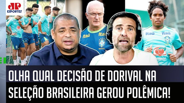 ISSO TÁ DANDO MUITA POLÊMICA! A INFORMAÇÃO é que o Dorival vai... OLHA esse DEBATE sobre a Seleção
