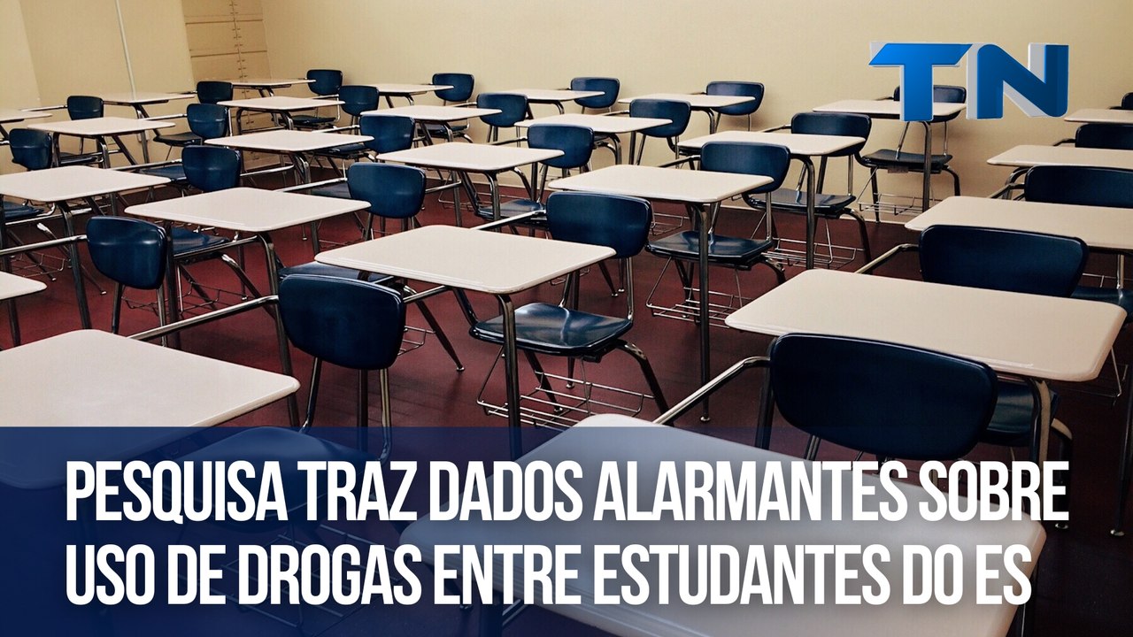 Pesquisa traz dados alarmantes sobre uso de drogas entre estudantes do ES