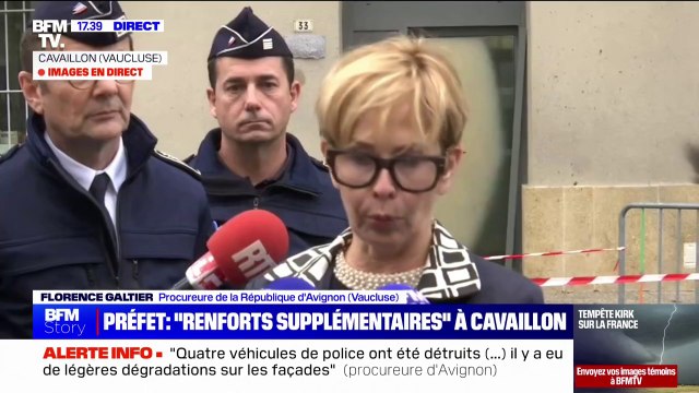 Voitures de police incendiées à Cavaillon: Il n'y a pas eu d'interpellation , indique la procureure de la République d'Avignon