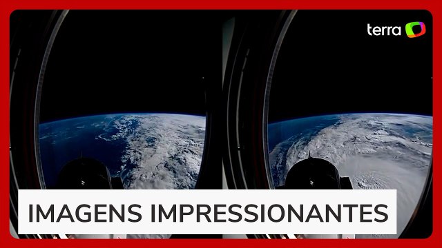 Astronauta mostra furacão Milton se aproximando dos Estados Unidos