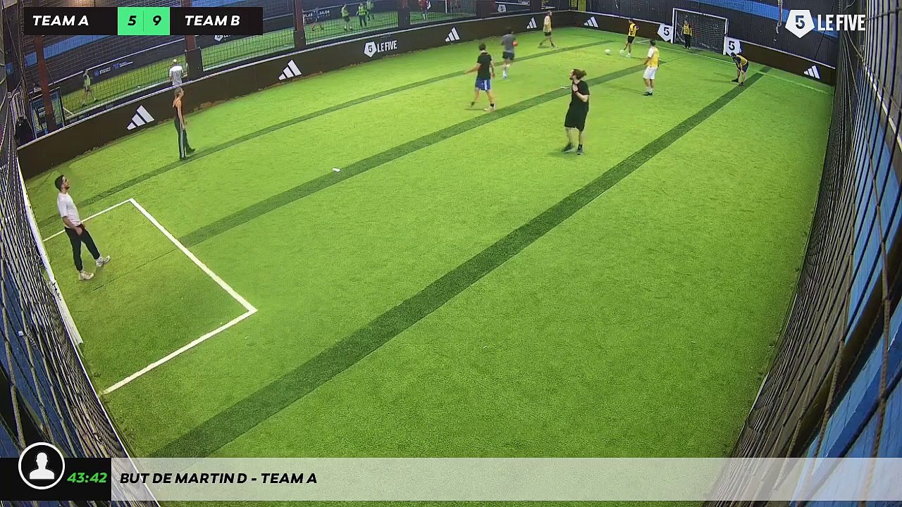 But de Martin D - Team A