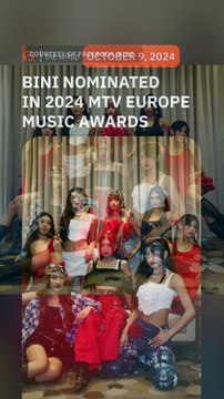 BINI among Best Asia Act nominees in 2024 MTV Europe Music Awards