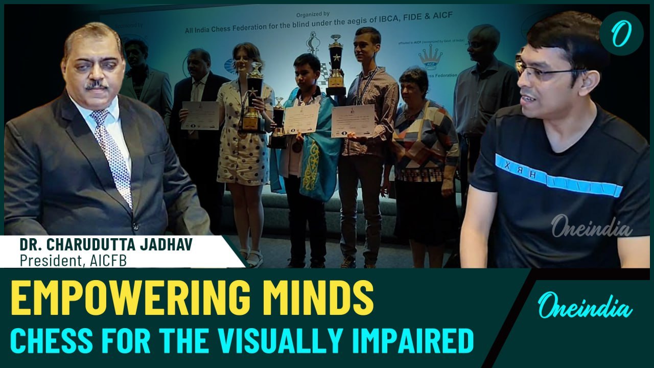 Breaking Barriers: An Insight with Dr. Charudutta Jadhav on Chess for the Visually Impaired