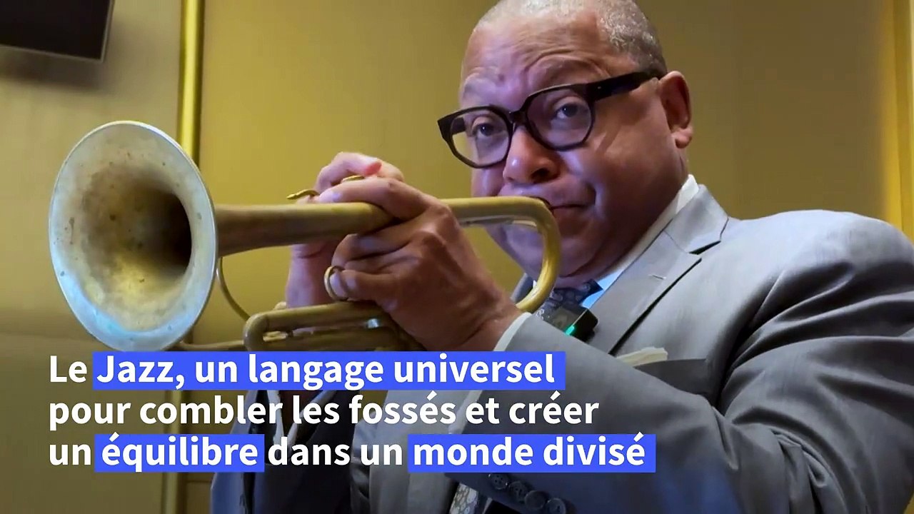 Le trompettiste Marsalis affirme que le jazz crée un "équilibre" dans un monde divisé