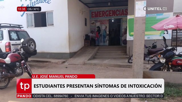Al menos 10 estudiantes fueron llevados a centros médicos tras presentar signos de intoxicación