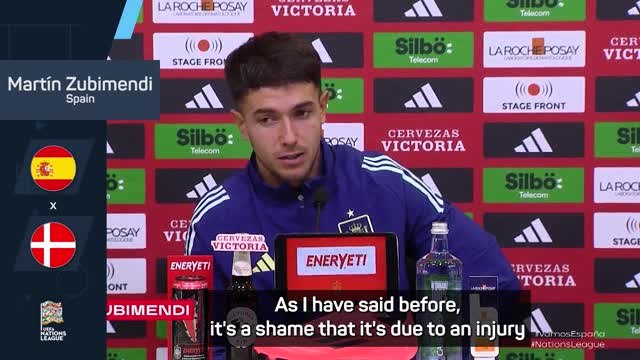 Spain's Zubimendi ready to fill midfield void left by Rodri