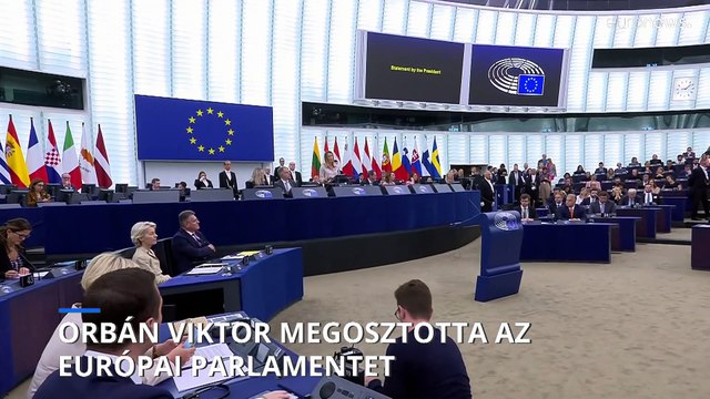 Hegedűs Dániel: Orbán a megtámadott fél szerepében lépett fel az európai bizonytalanok meggyőzéséért