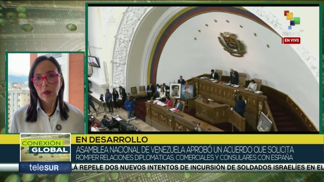 La Asamblea Nacional de Venezuela pide romper relaciones con España