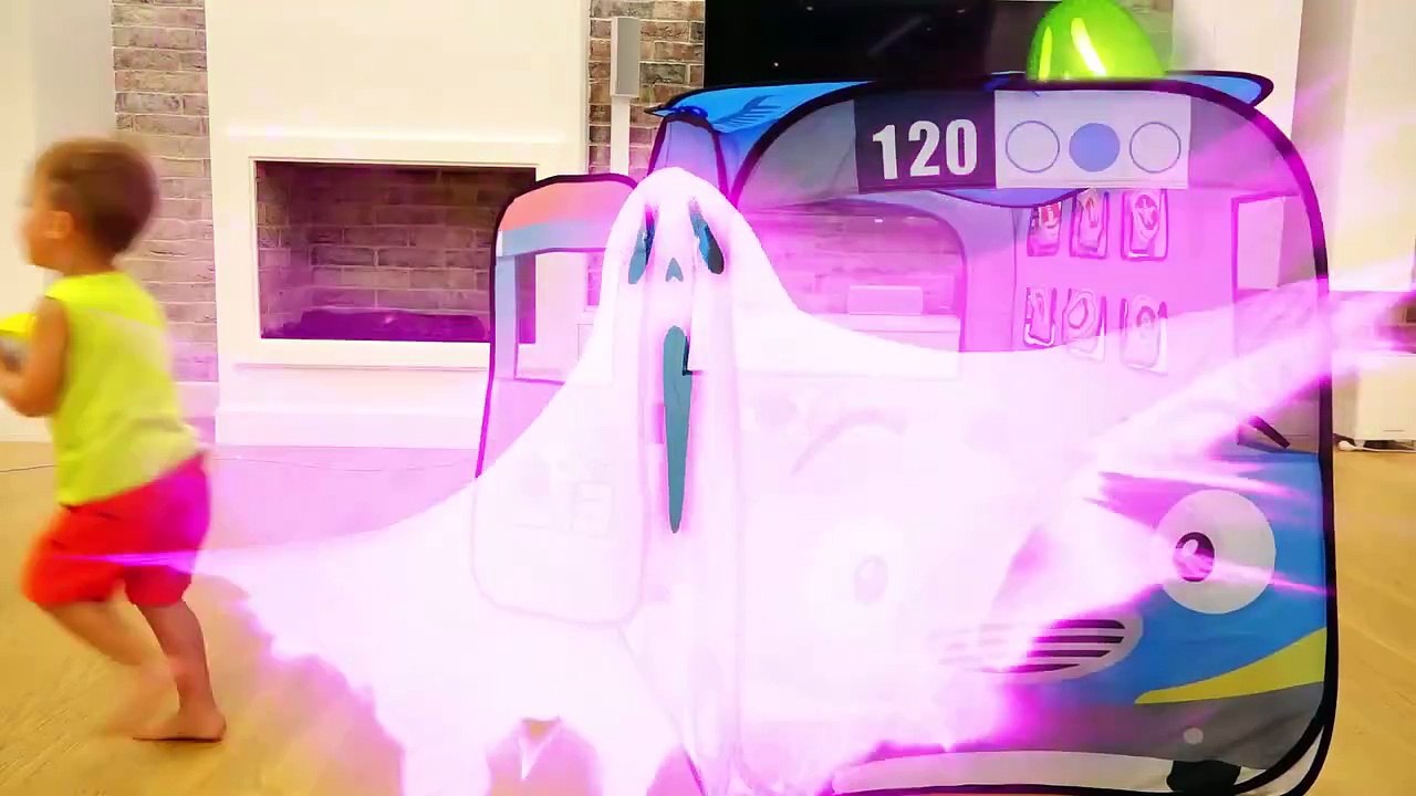 Funny Kids with Gost