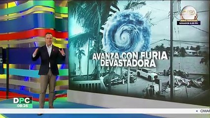 El huracán “Milton” amenaza al estado de Florida
