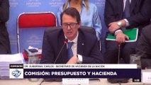 Guberman presentó el presupuesto 2025 en el Anexo de Diputados: 