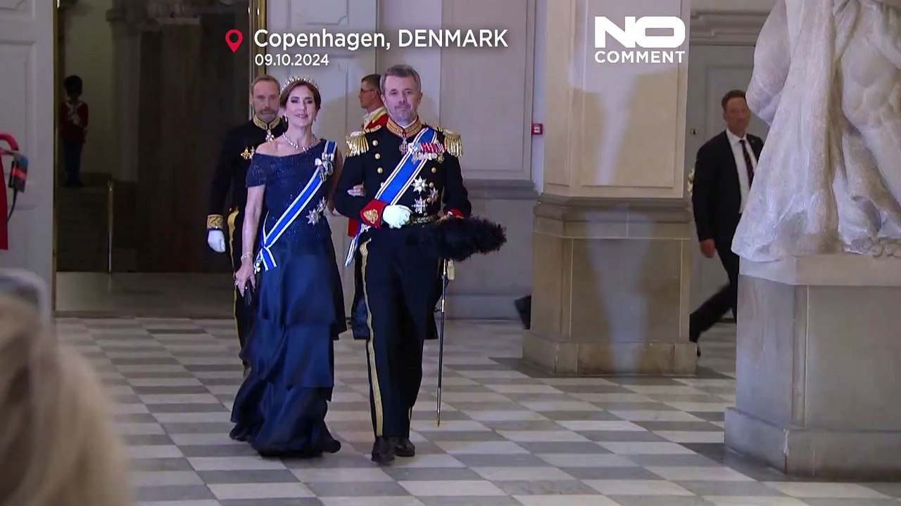 Königliches Abendessen im Palast Christiansborg