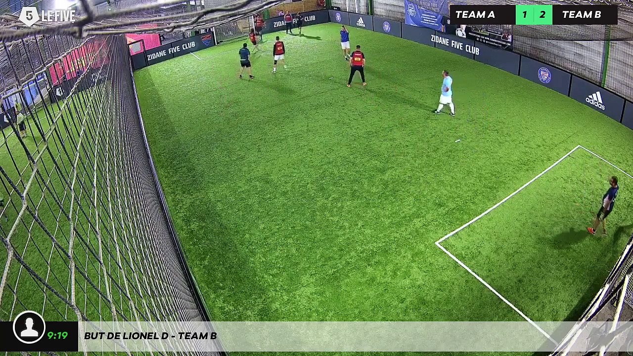 But de Lionel D - Team B