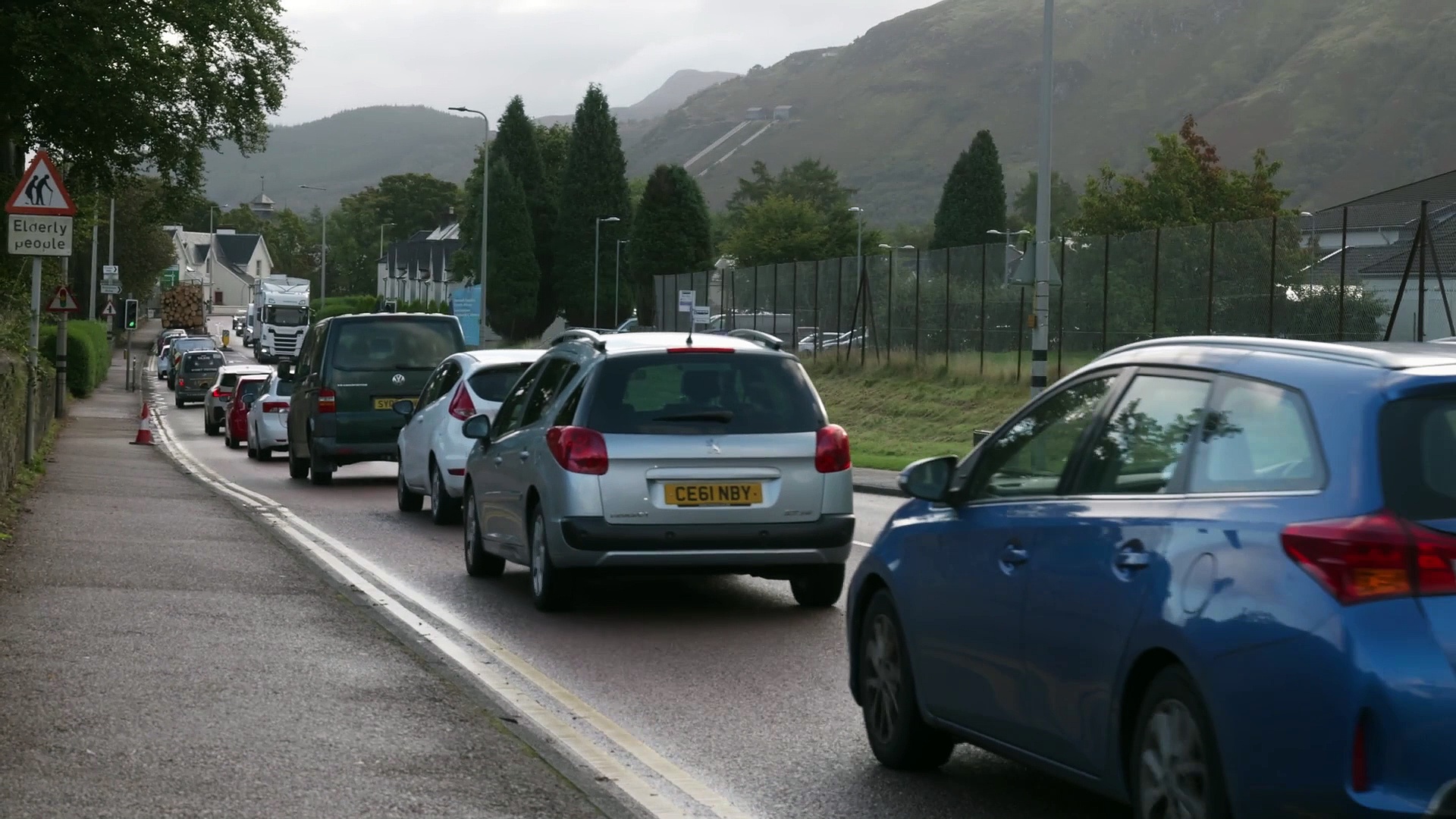 Watch: The scenic Highlands region crippled by one-hour delays as