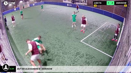 But de Alexandre B - DEROCHE