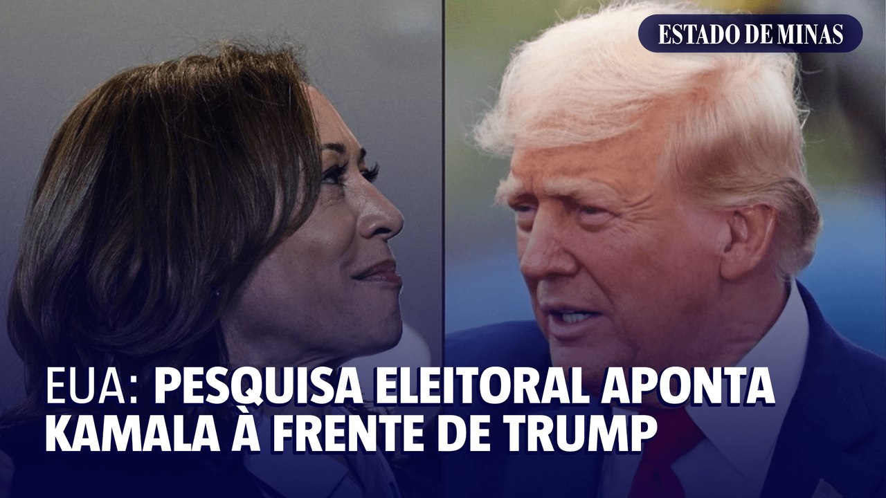 EUA: Pesquisa Eleitoral Aponta Kamala à Frente De Trump - Vídeo Dailymotion