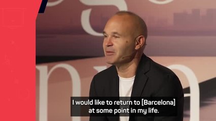 Retired Iniesta eyeing coaching role at Barcelona