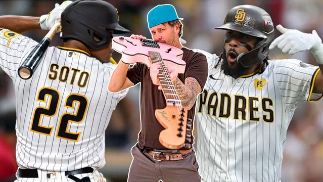Playoffs MLB: Tom DeLonge, vocalista de Blink 182, sorprende cantando All the Small Things en pleno partido de San Diego Padres