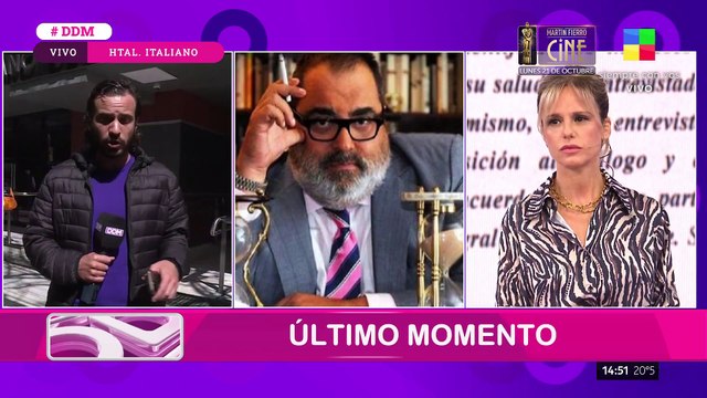 EXTREMA PREOCUPACIÓN POR LA SALUD DE JORGE LANATA: TERMINÓ LA OPERACIÓN