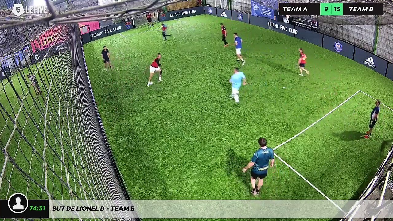 But de Lionel D - Team B