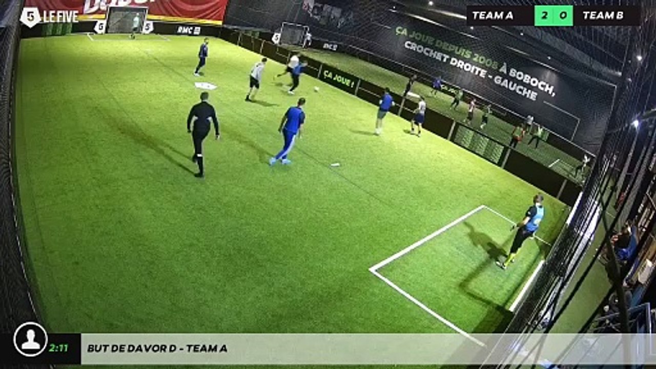 But de Davor D - Team A
