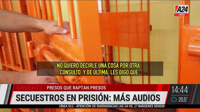 EXCLUSIVO: LOS AUDIOS DE LOS SECUESTROS EXTORSIVOS EN LA CÁRCEL