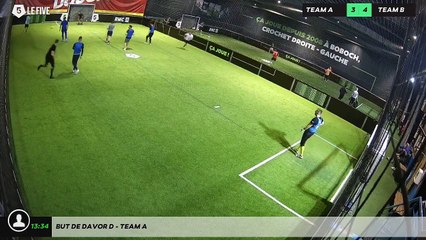 But de Davor D - Team A