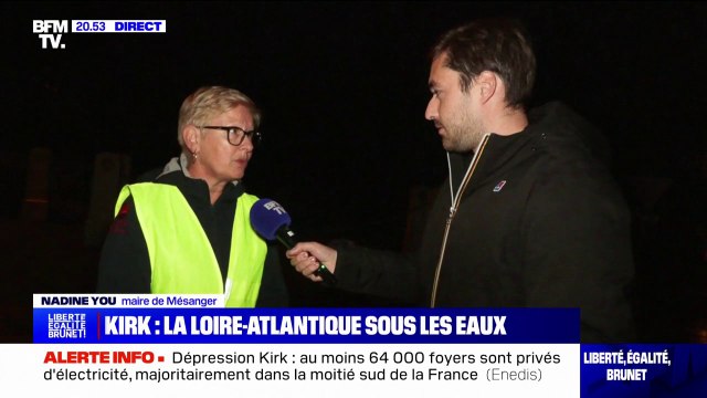 25 maisons impactées : La maire de Mésanger (Loire-Atlantique) s'exprime sur les inondations dues à la dépression Kirk