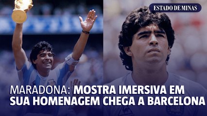 Maradona: mostra imersiva em sua homenagem chega a Barcelona
