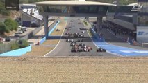 F4 Spanish Championship 2024 Jerez Race 3 Start Big Crash