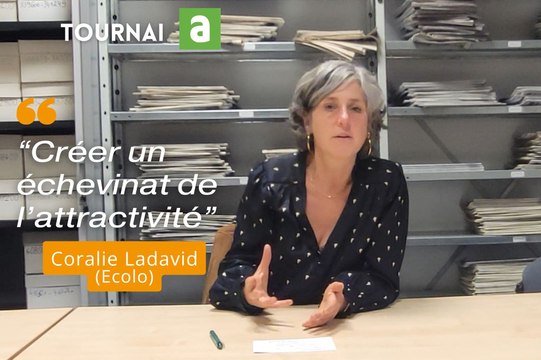 Question à Coralie Ladavid (Ecolo): Si vous êtes élue à la tête de la commune de Tournai, quelle sera la première mesure que vous prendrez?