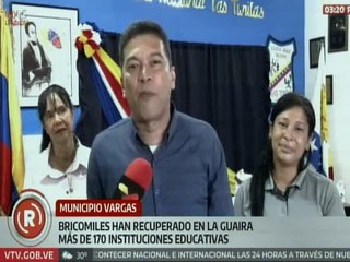 Tải video: Más de 170 instituciones educativas han sido recuperadas por las Bricomiles en La Guaira