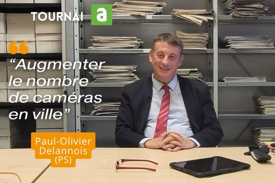 Question à Paul-Olivier Delannois (PS): Si vous êtes élue à la tête de la commune de Tournai, quelle sera la première mesure que vous prendrez?
