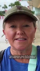 Disney recibe visitantes antes de 'Milton'