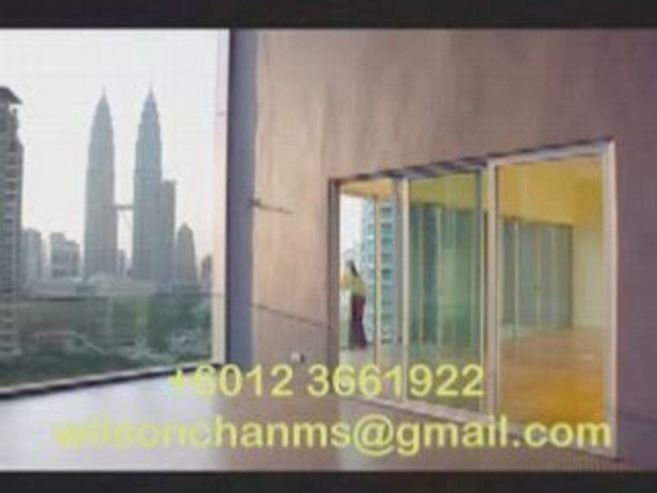Dua Residence Triplex Condominium for Sale rent KLCC