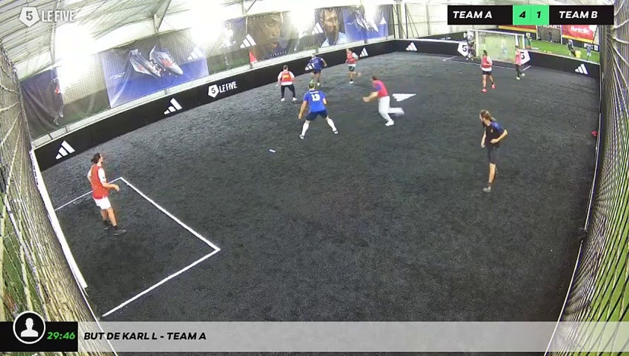 But de Karl L - Team A