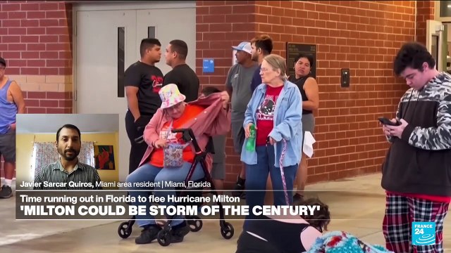 Tornadoes strike in Florida as Hurricane Milton approaches