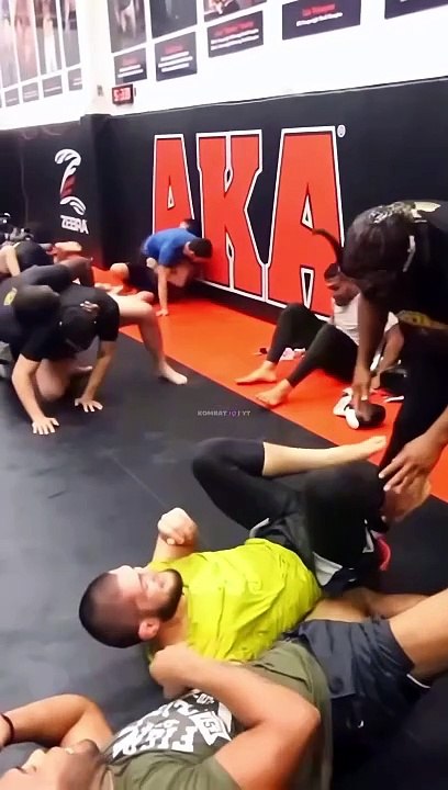 DC BULLYING Khabib at AKA
