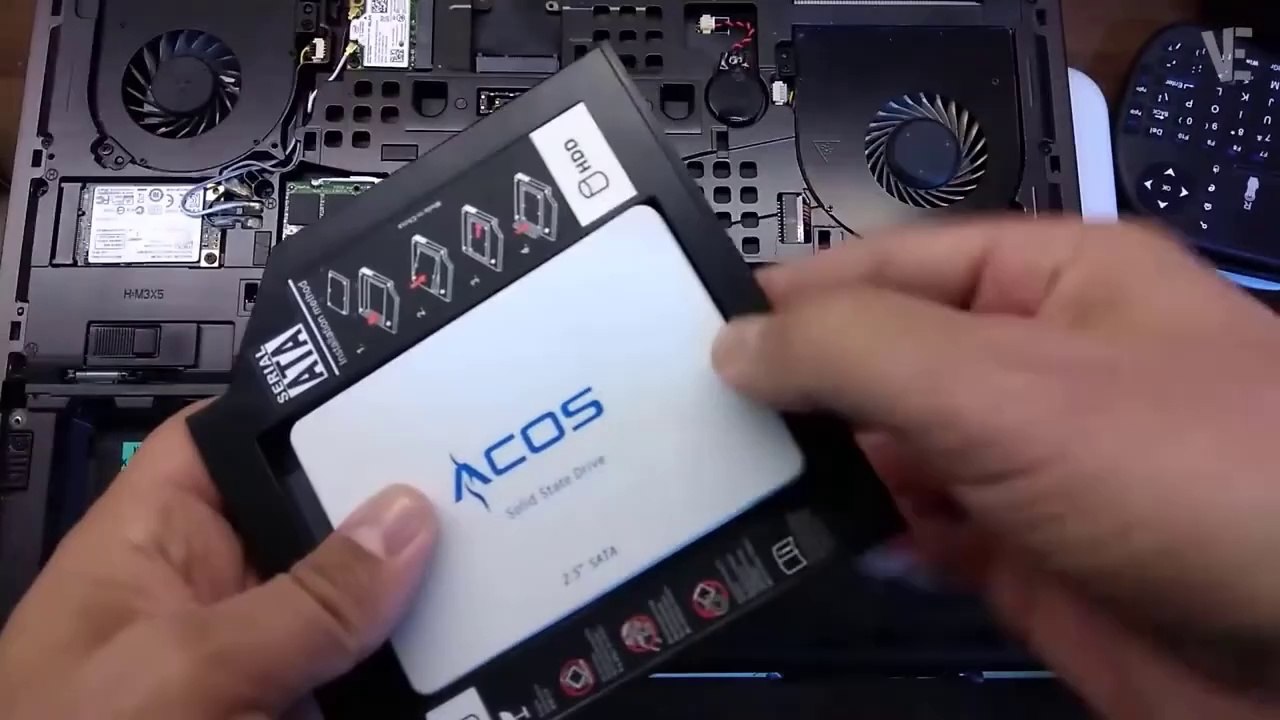 How To Install a Second SSD / HDD Hard Drive 0n Your Laptop - Step By Step