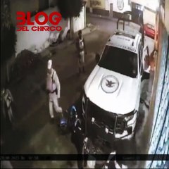 GUARDIA NACIONAL ATROPELLA A DOS EN MOTO