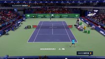 David Goffin vs Alexander Zverev | Lo más destacado de Shanghái 2024