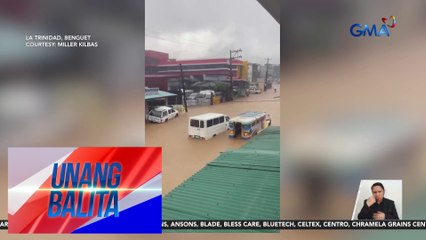 Malakas na ulan, nagdulot ng baha sa ilang bayan sa Northern Luzon | Unang Balita