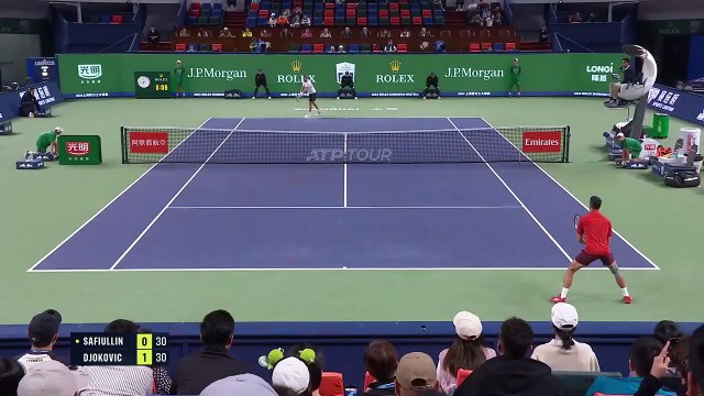 Novak Djokovic se enfrenta a Roman Safiullin en Shanghai | Lo más destacado de Shanghái 2024