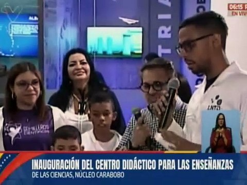 Gobierno Bolivariano inaugura el Centro Didáctico para la Enseñanza de las Ciencias núcleo Carabobo