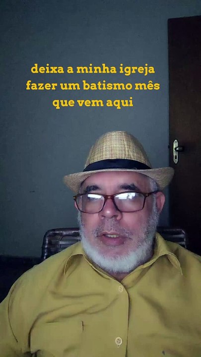 O milagre do batismo