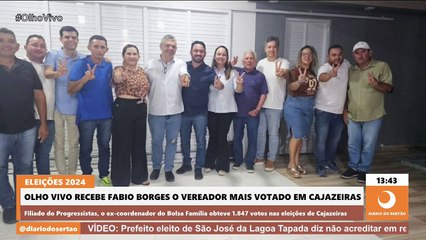 Lindberg Lira é escolhido presidente da Câmara de Cajazeiras para o 1º biênio, e Fábio Borges para o 2º